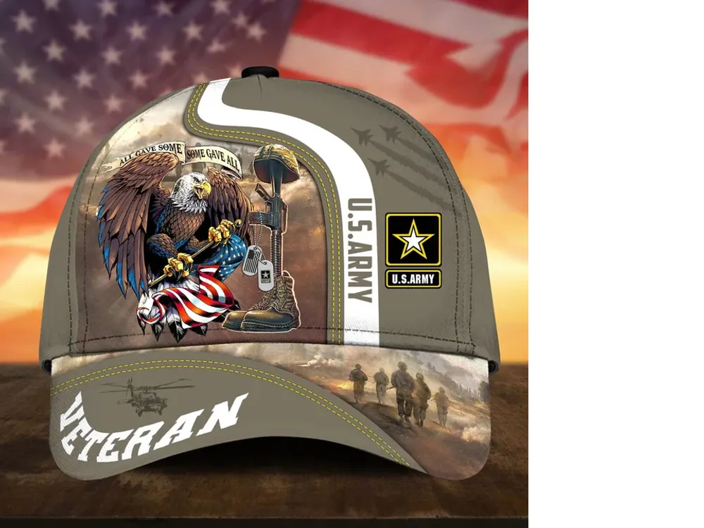 Premium All Gave Some Some Gave All US Veteran Cap