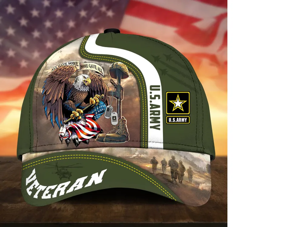 Premium All Gave Some Some Gave All US Veteran Cap