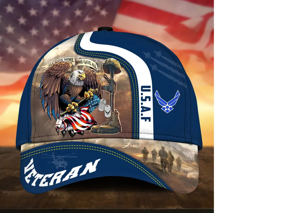 Premium All Gave Some Some Gave All US Veteran Cap