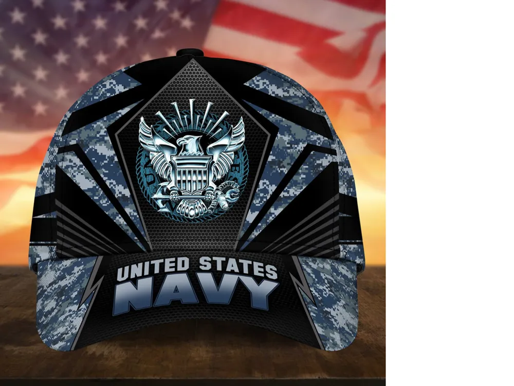 Unique Multiple Service US Veteran Cap