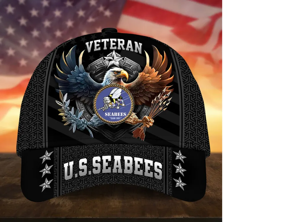 Premium US Military Services US Veteran Cap