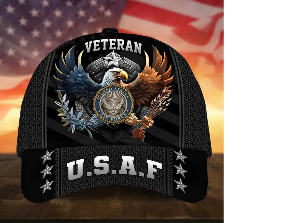 Premium US Military Services US Veteran Cap