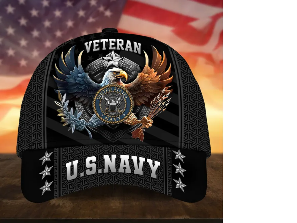 Premium US Military Services US Veteran Cap