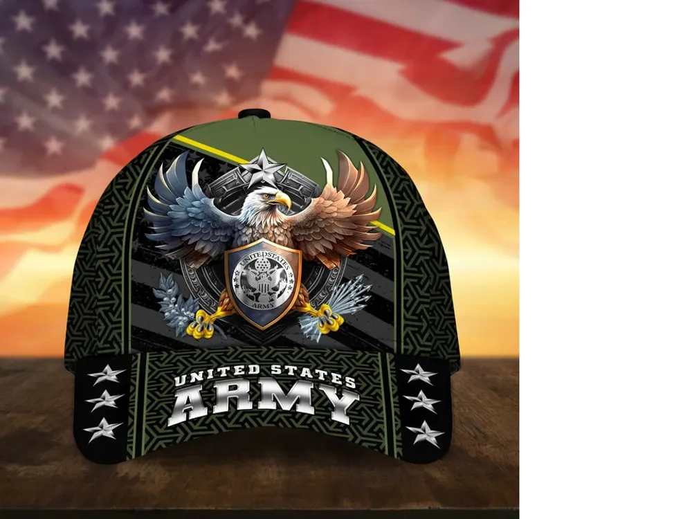 Premium Eagle US Veteran Cap