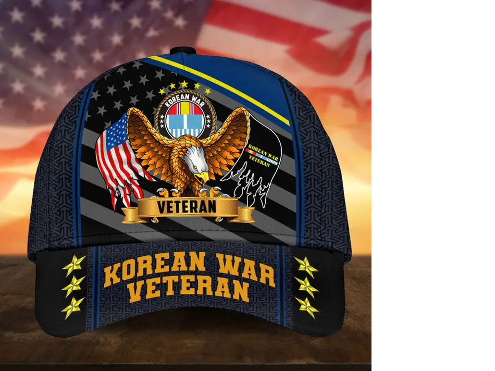 Premium Eagle US Veterans Cap