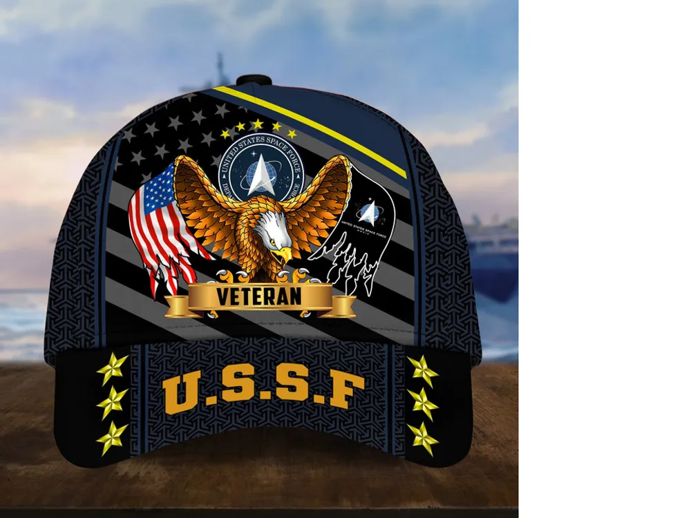 Premium Eagle US Veterans Cap