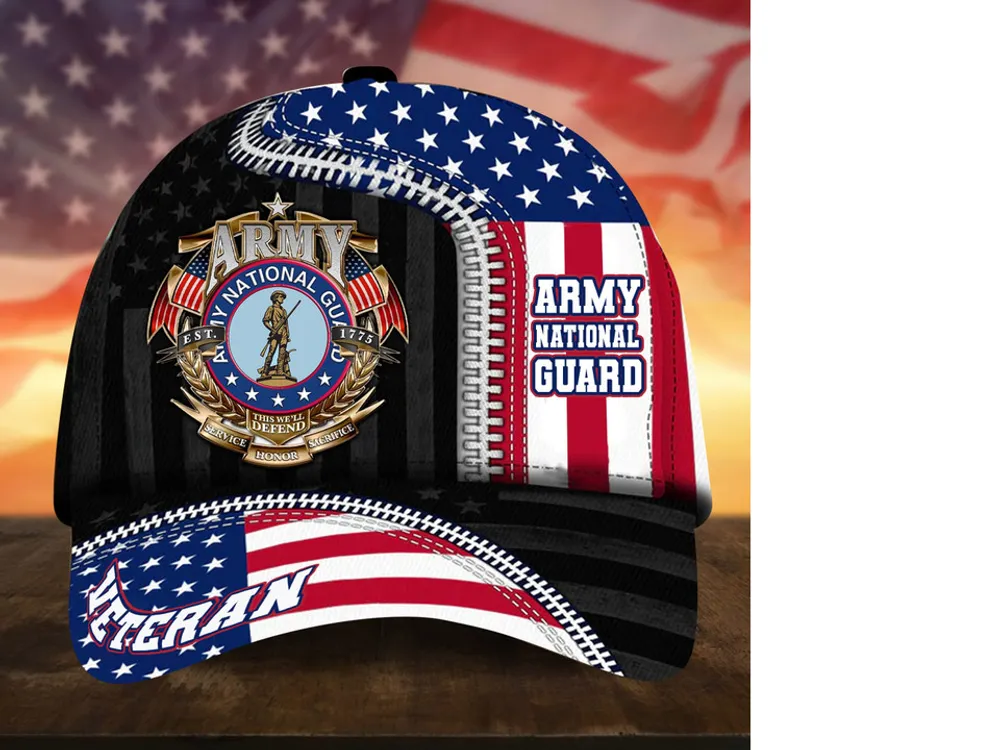 Unique Proudly Served US Veteran Cap