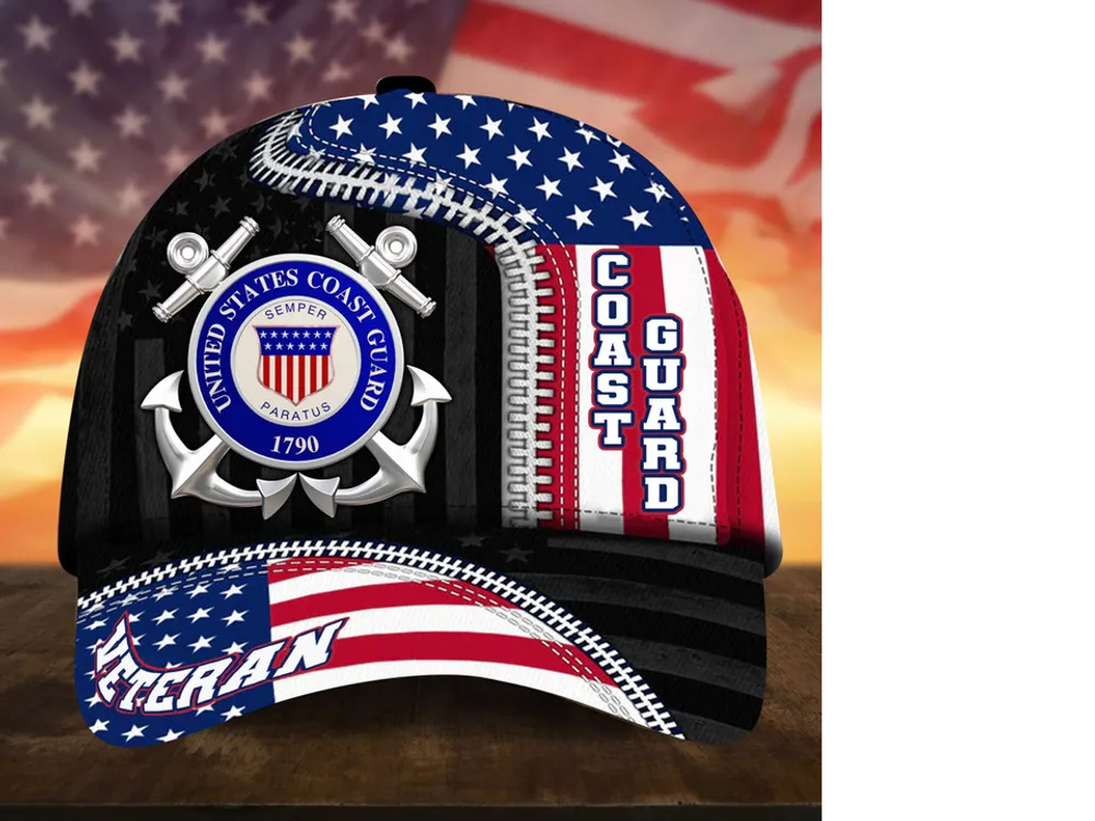 Unique Proudly Served US Veteran Cap