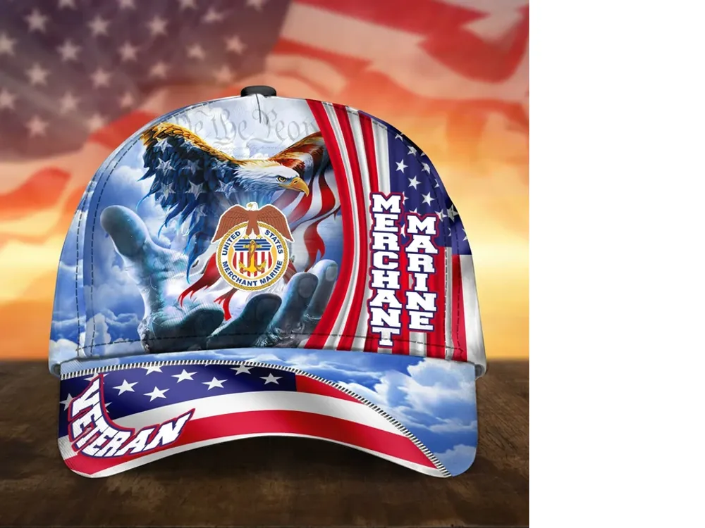 Premium American Pride US Veterans Cap