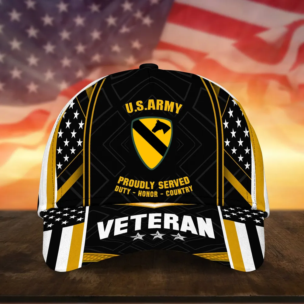 Unique Custom Division US Army Cap