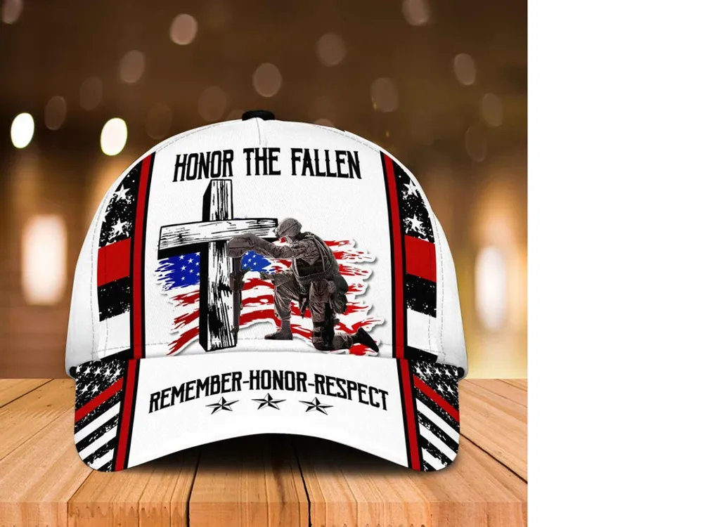 Premium Honor The Fallen Cap