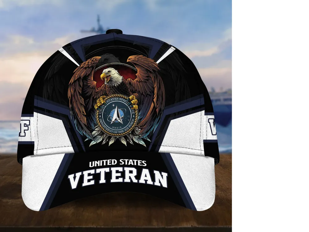 Premium Eagle US Veteran Cap