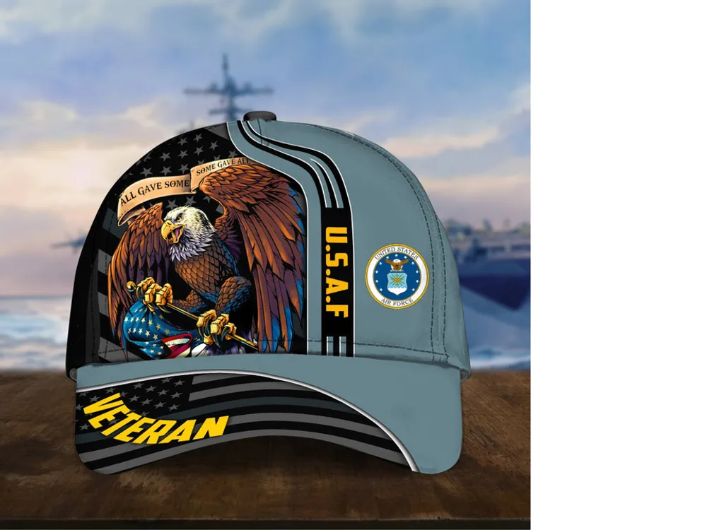 Premium Honoring All Who Served US Veteran Cap