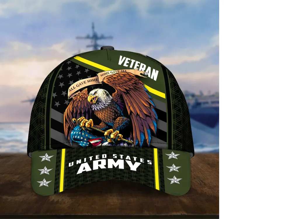 Premium Eagle US Veteran Cap