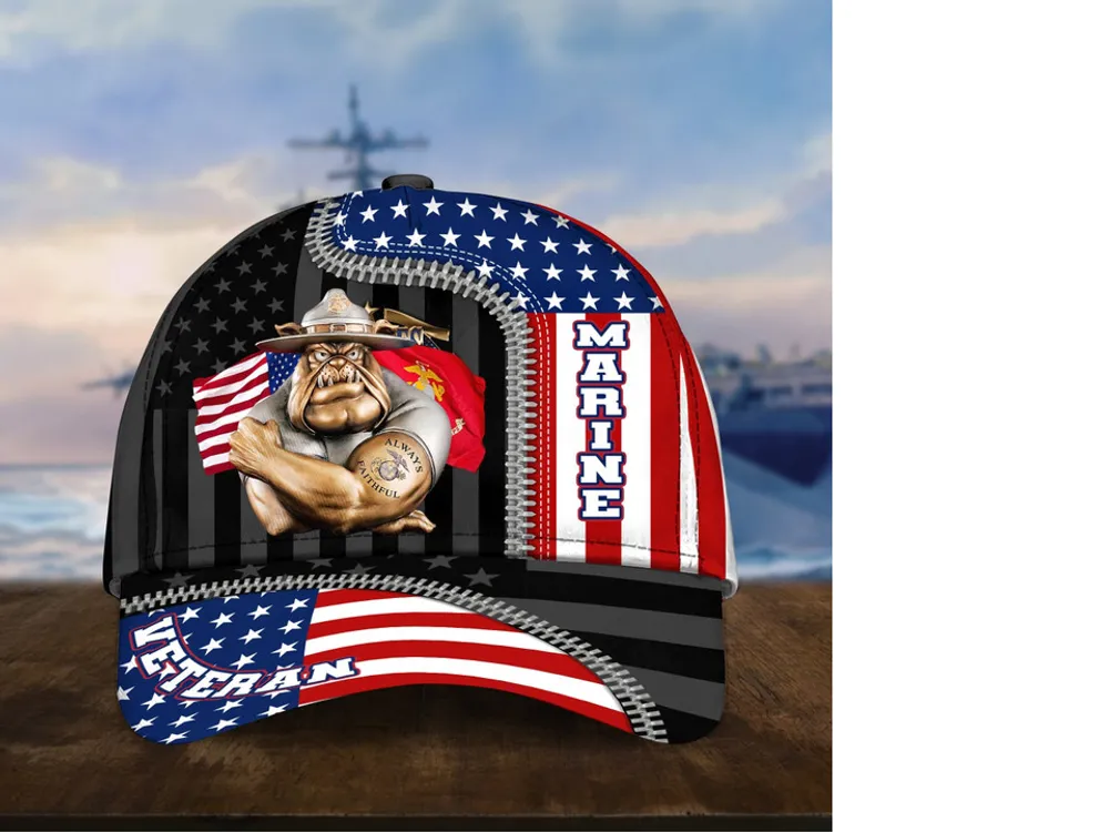 Premium Honoring All Who Served US Veteran Cap