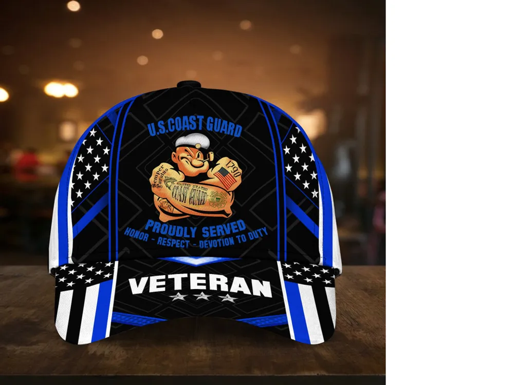 US Veteran Proudly Served Multiservice Cap