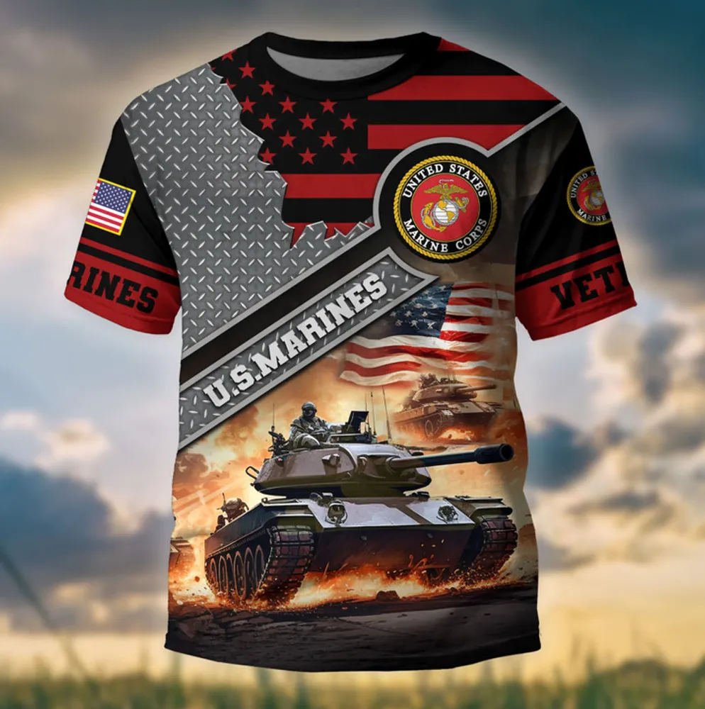 Premium Multiservice US Veteran T-Shirt