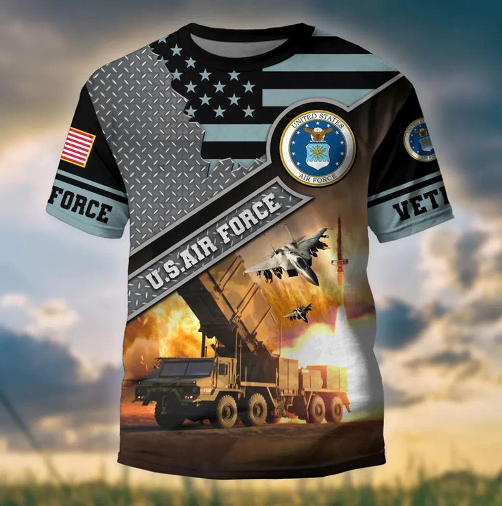 Premium Multiservice US Veteran T-Shirt