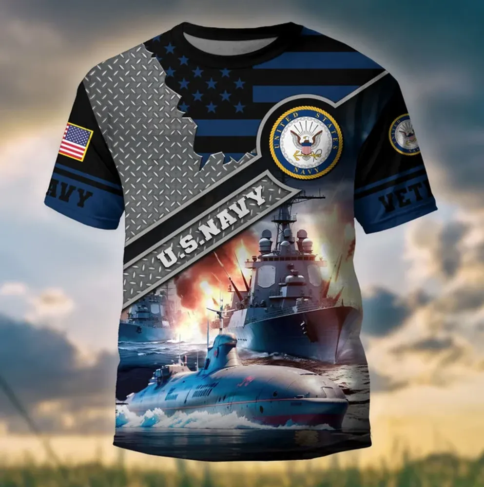 Premium Multiservice US Veteran T-Shirt