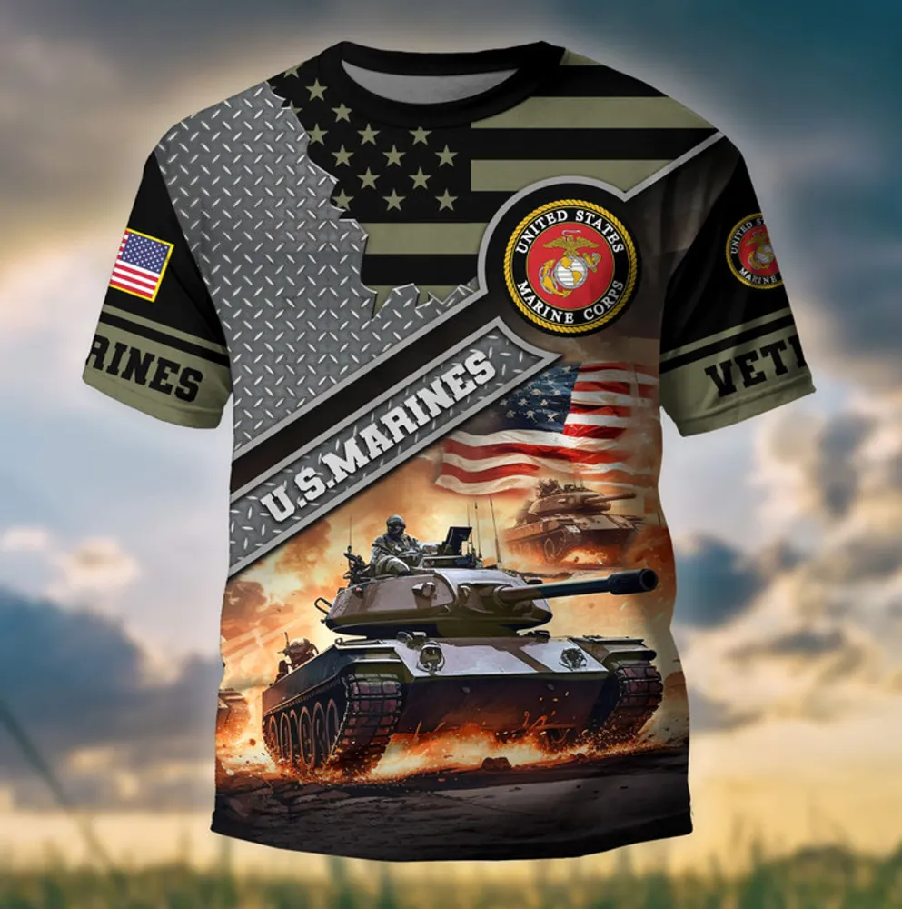 Premium Multiservice US Veteran T-Shirt