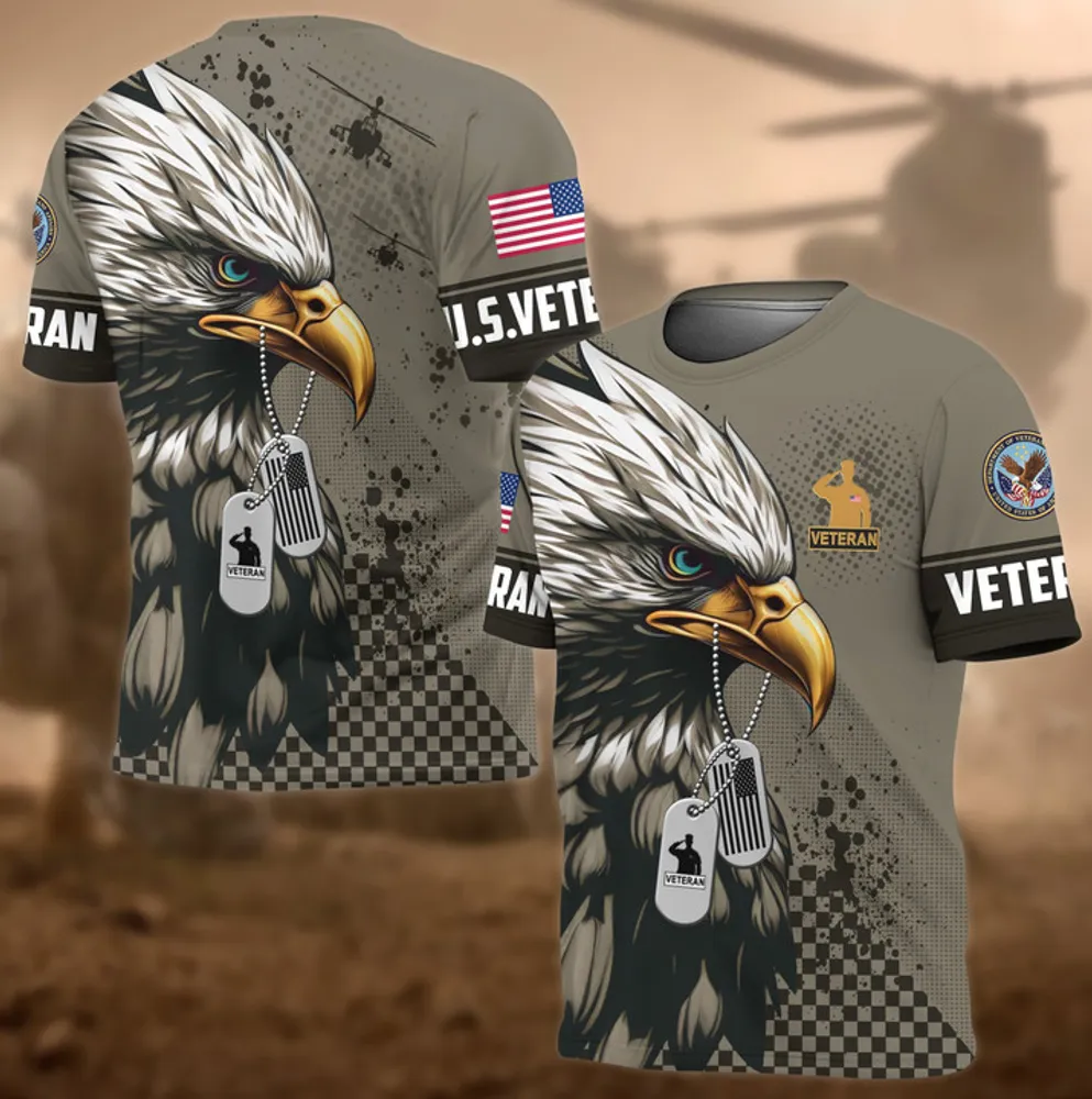 Premium Eagle US Veteran T-Shirt