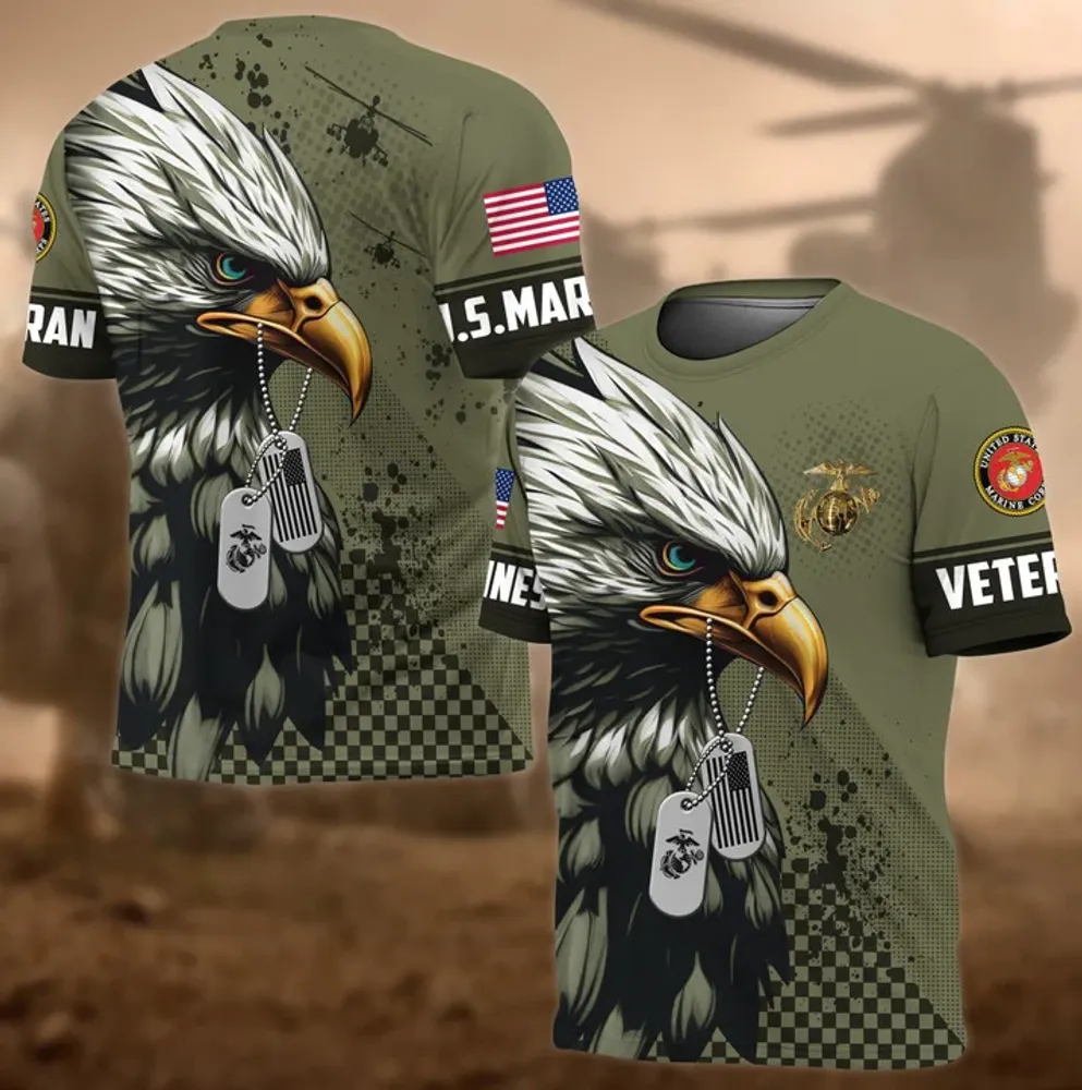 Premium Eagle US Veteran T-Shirt