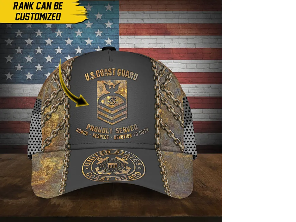 Premium Personalise U.S Multiple Service Veteran 3D Cap