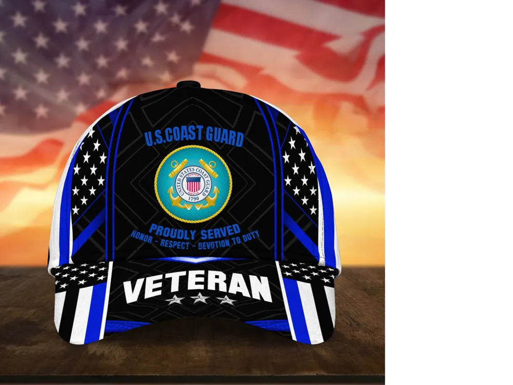 Premium U.S Multiple Service Veteran 3D Cap