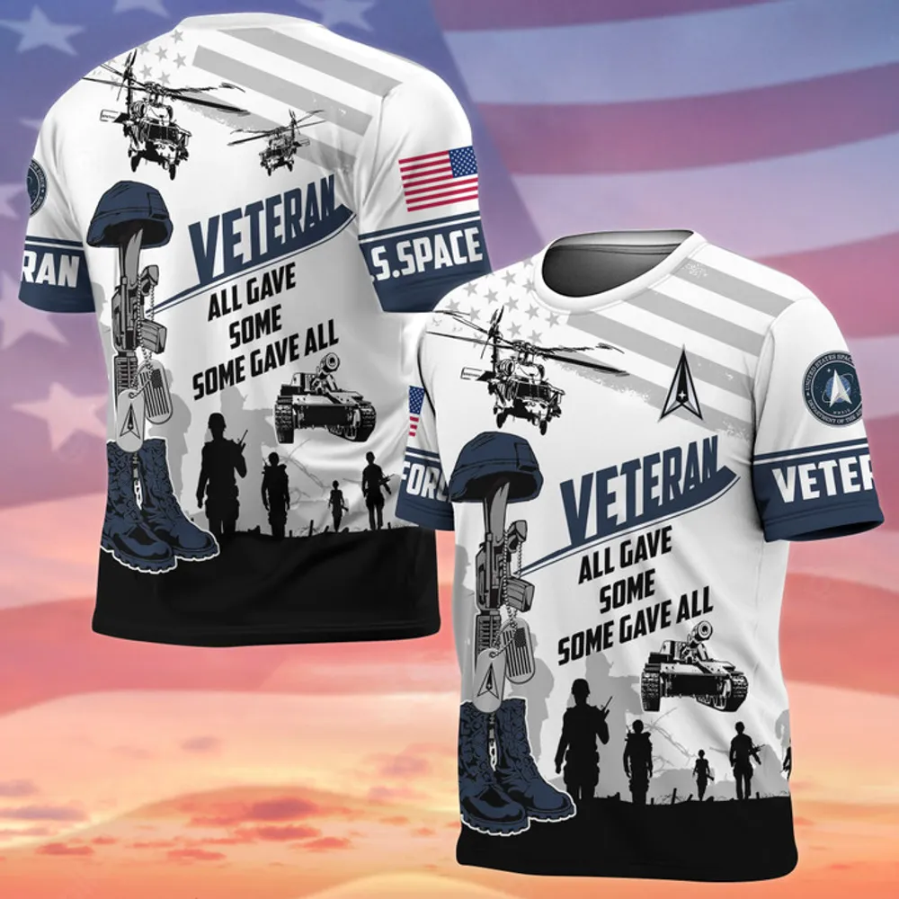 Premium All Gave Some Some Gave All US Veteran T-Shirt