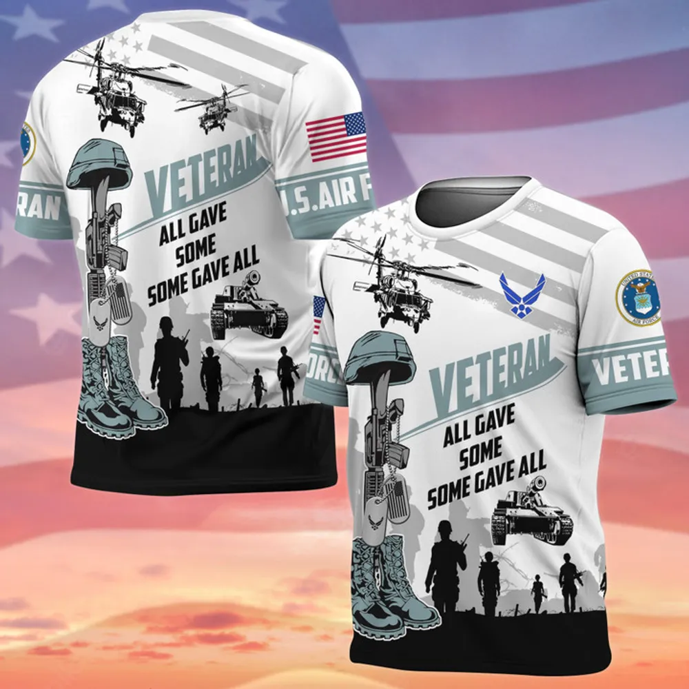 Premium All Gave Some Some Gave All US Veteran T-Shirt