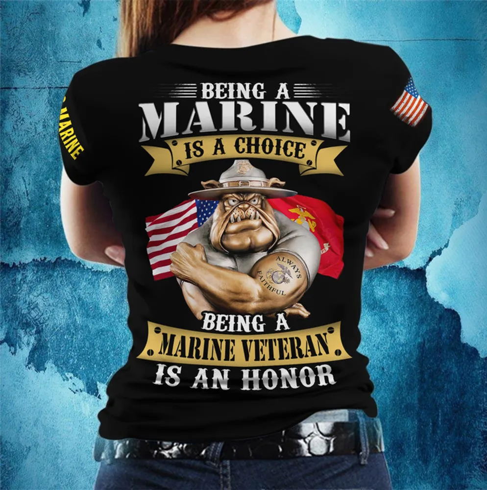 Premium United States Female Veteran T-Shirt