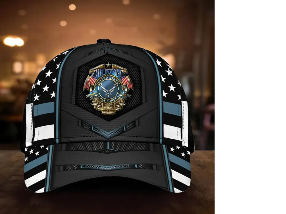 Premium U.S Multiple Service Veteran 3D Cap