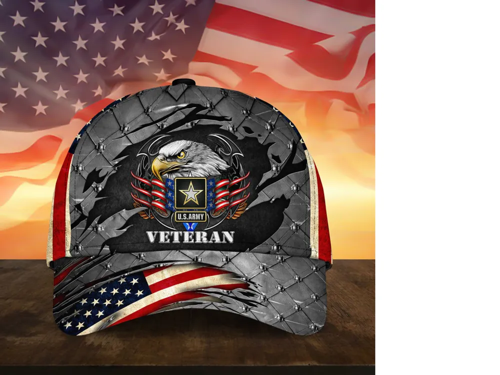 Premium US Veteran 3D Cap