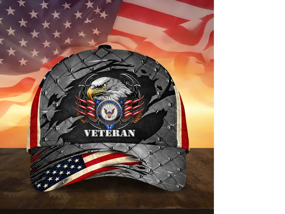 Premium US Veteran 3D Cap