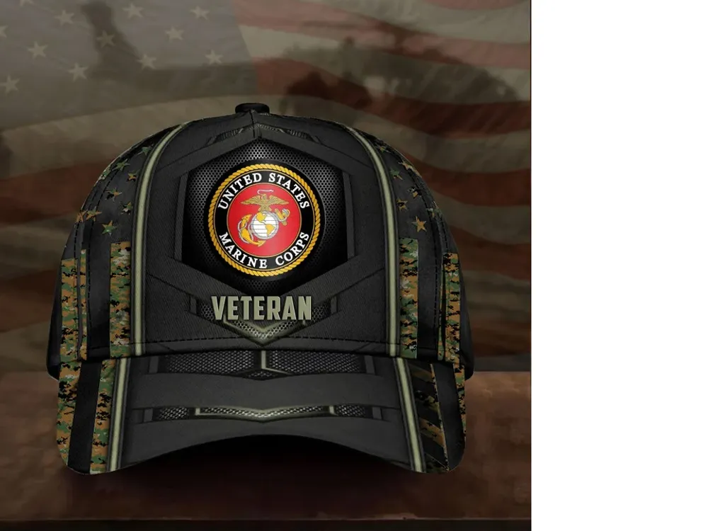 Premium US Veteran 3D Cap