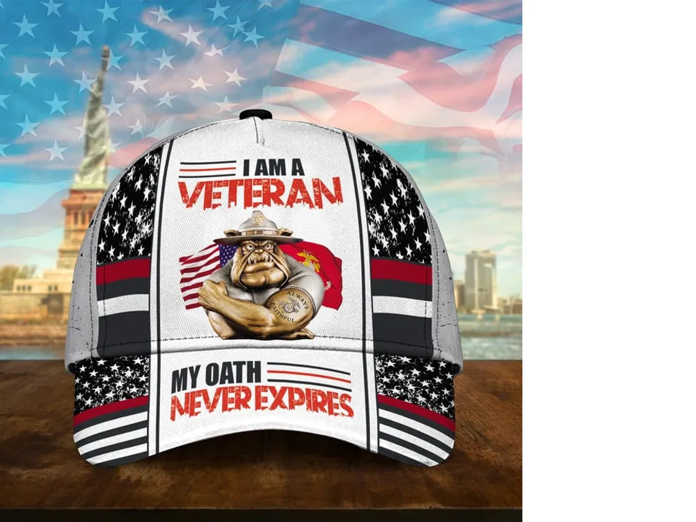 Premium U.S Multiple Service Veteran 3D Cap