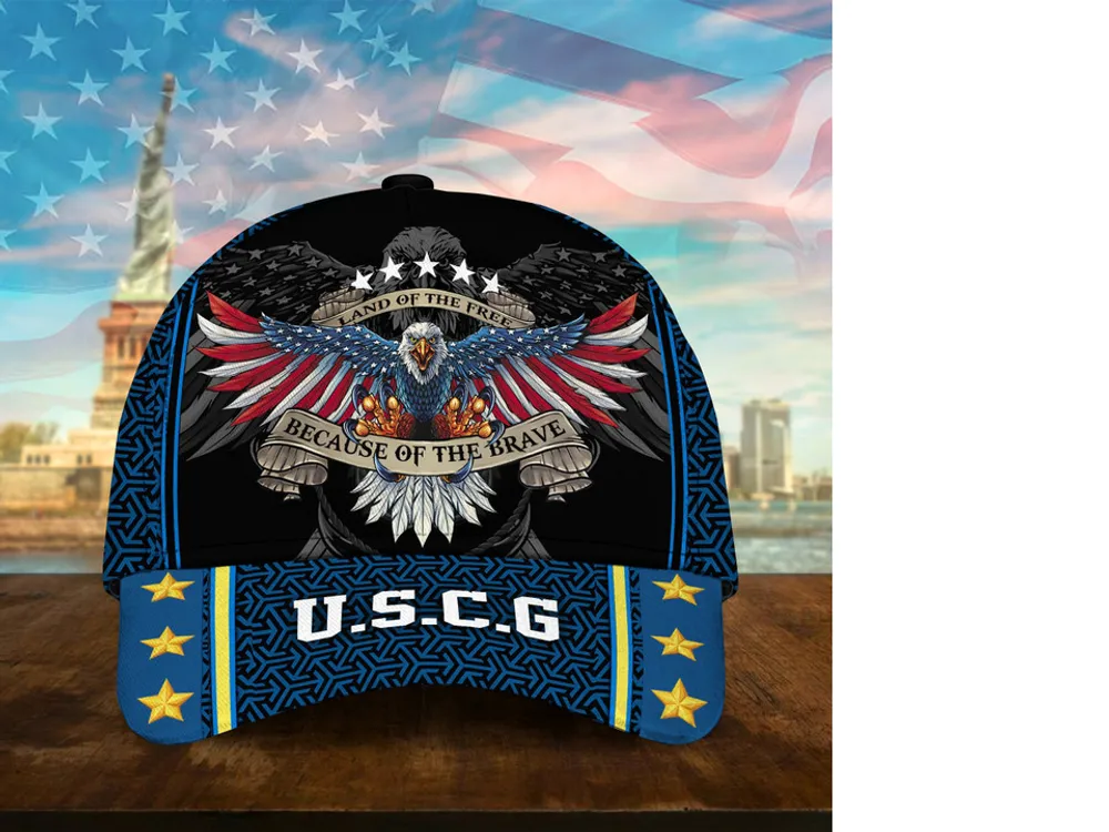 Premium U.S Multiple Service Veteran 3D Cap