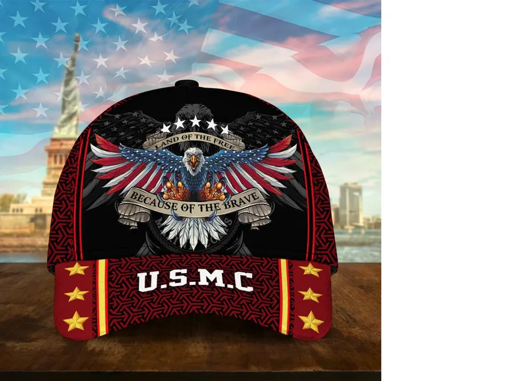 Premium U.S Multiple Service Veteran 3D Cap