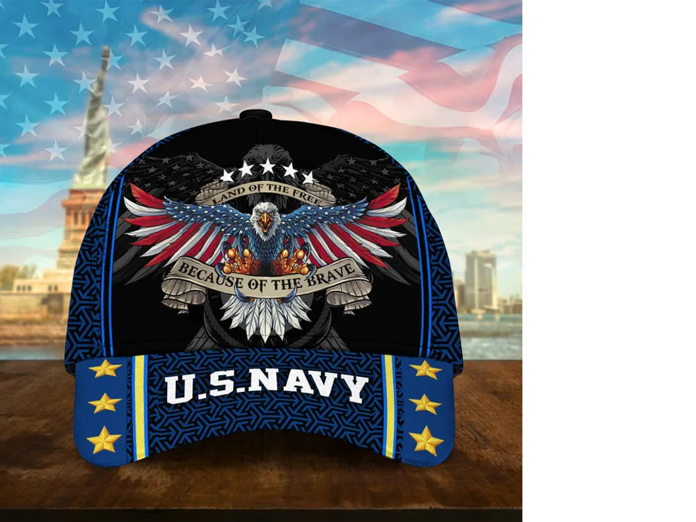 Premium U.S Multiple Service Veteran 3D Cap