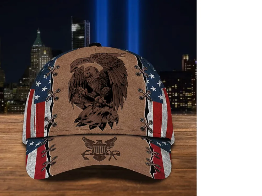 Premium Multiple US Military Services Veteran 3D Cap