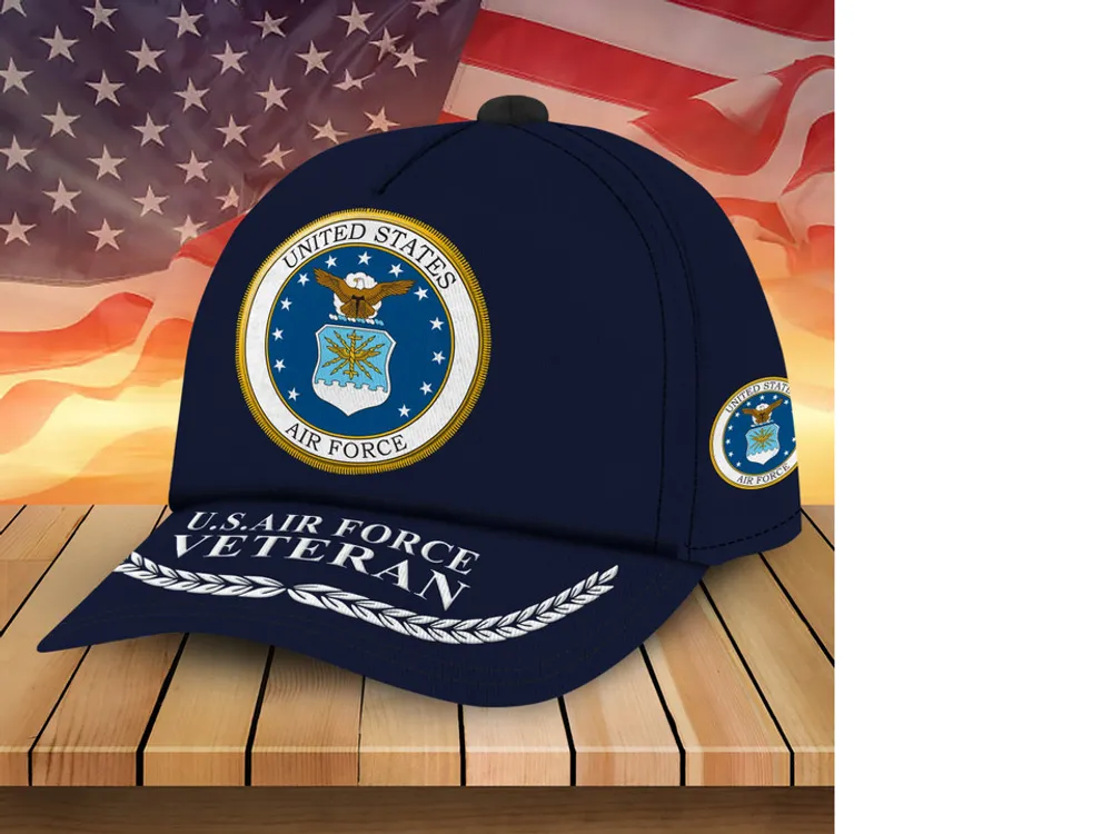 Premium Multiple US Military Services Veteran Cap