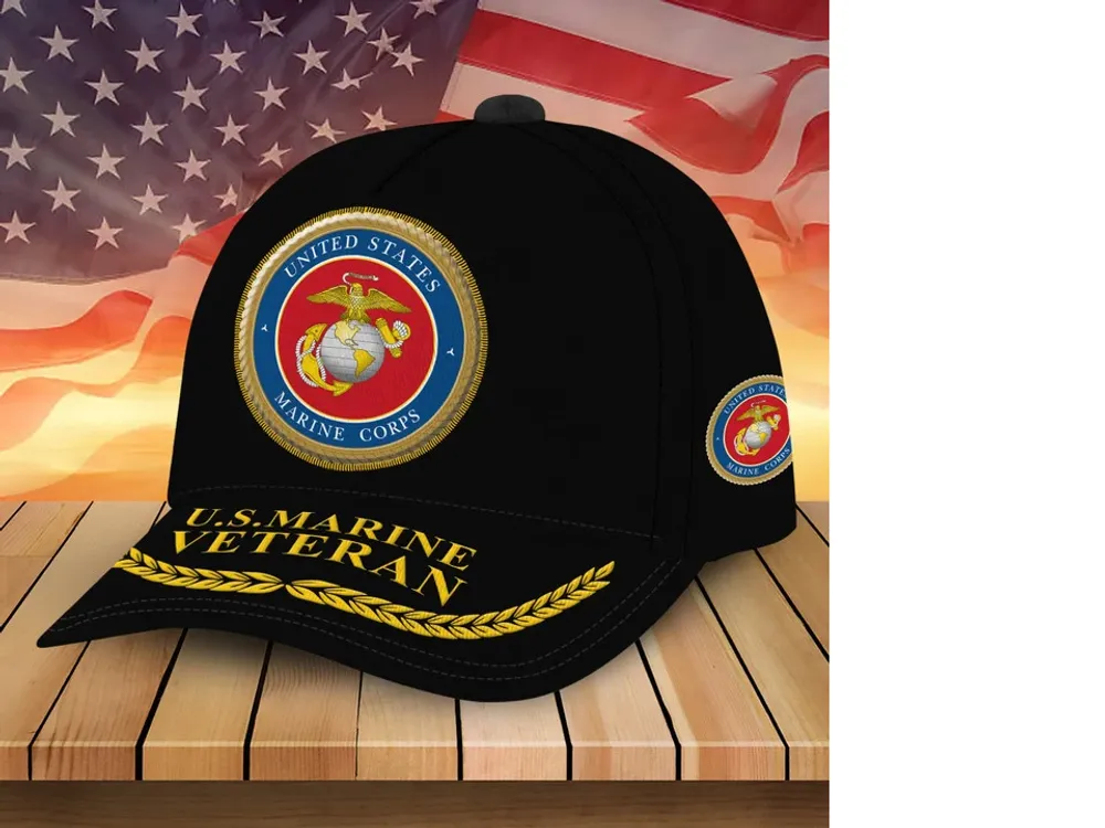 Premium Multiple US Military Services Veteran Cap