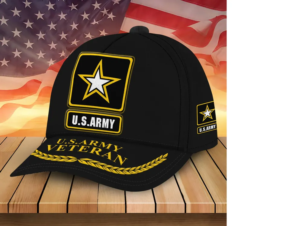 Premium Multiple US Military Services Veteran Cap