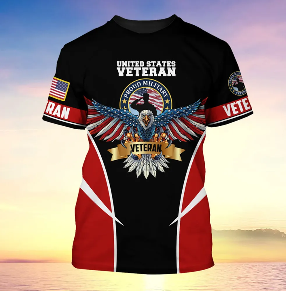 Premium Eagle US Veteran T-Shirt