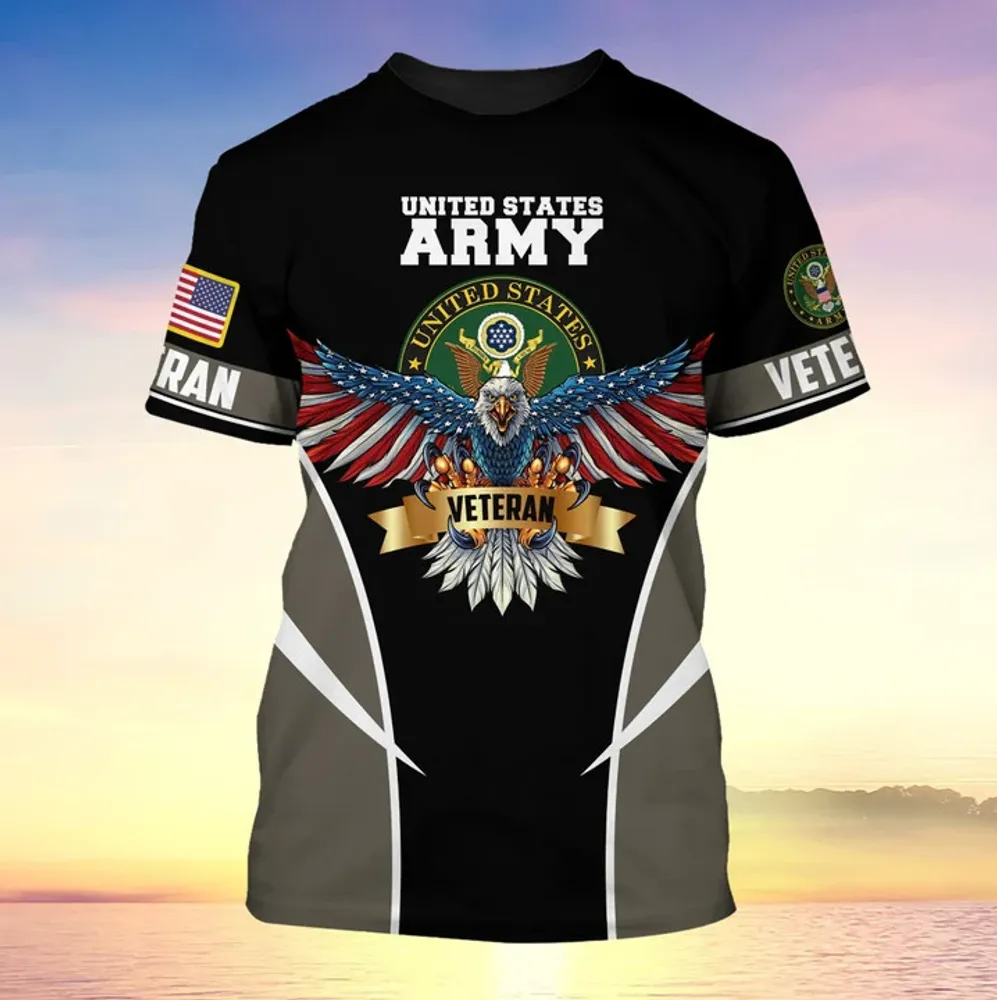 Premium Eagle US Veteran T-Shirt