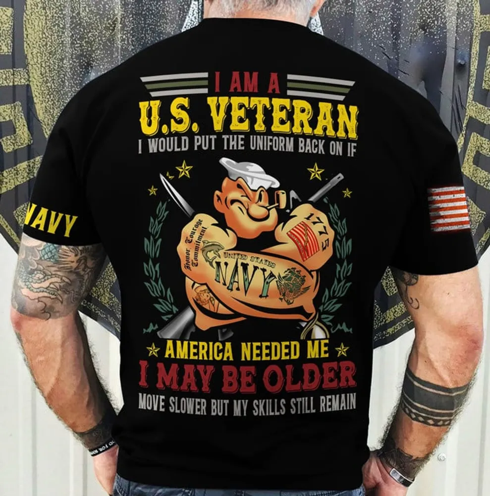 Premium I Am A U.S Veteran T-Shirt