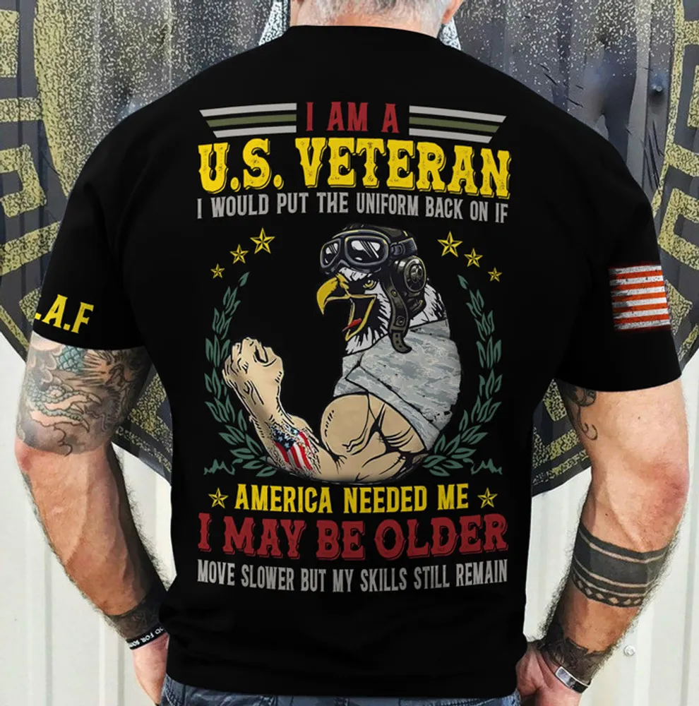 Premium I Am A U.S Veteran T-Shirt