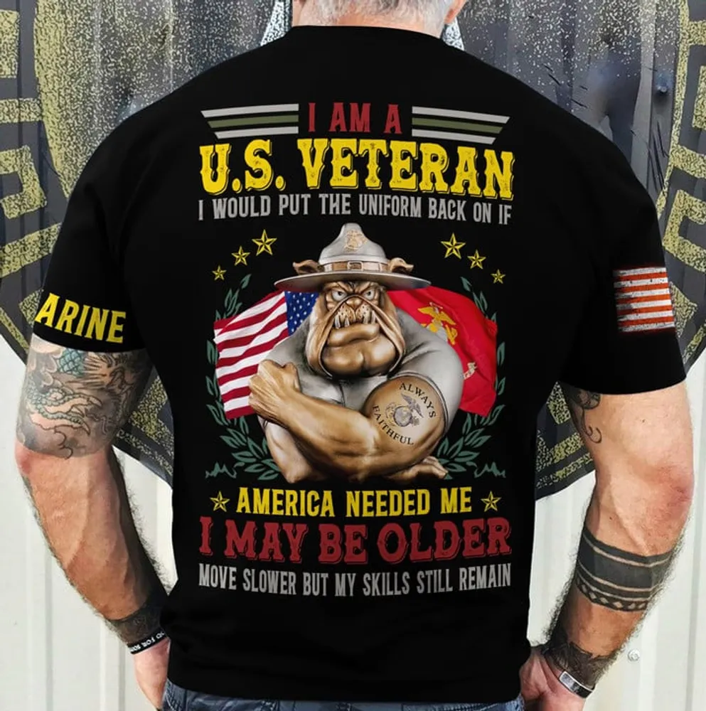 Premium I Am A U.S Veteran T-Shirt