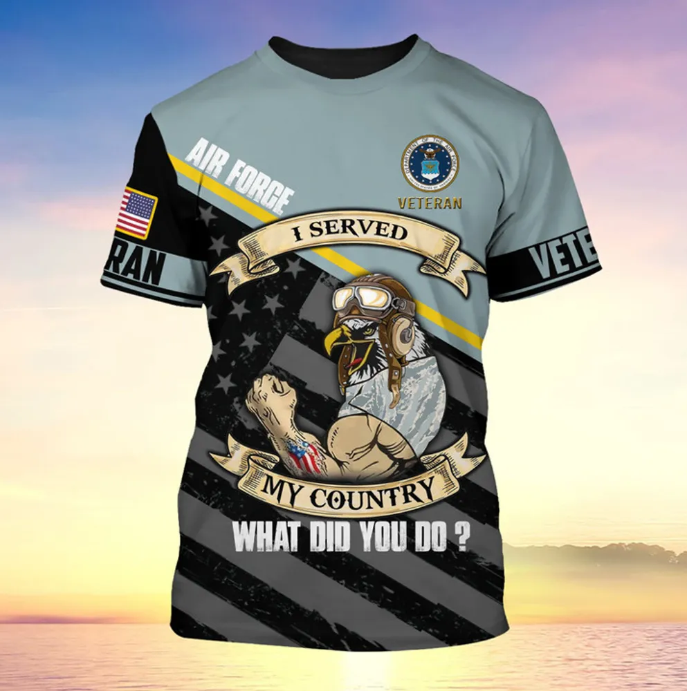 Premium What Did You Do U.S Veteran T-Shirt