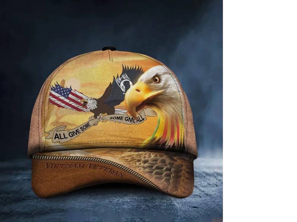 Unique Vietnam Veteran Pride Cap